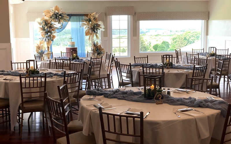 Merrimack Valley Golf Club Aurora Room private room rental