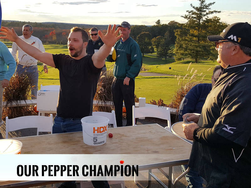 Merrimack Valley Golf Club - Pepper Open eating 2018